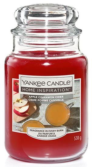 YANKEE CANDLE Yankee Candle Home Inspiration fragranza Apple Cinnamon Cider (sidro alla mela e cannella) candela g